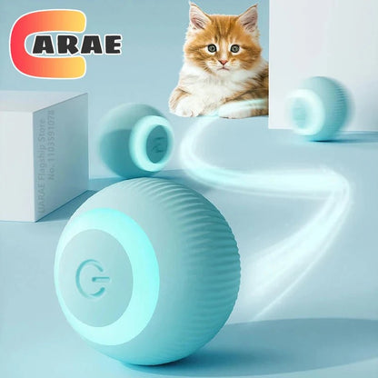 Interactive Electric Cat Ball - Automatic Rolling Smart Toy for Endless Fun!