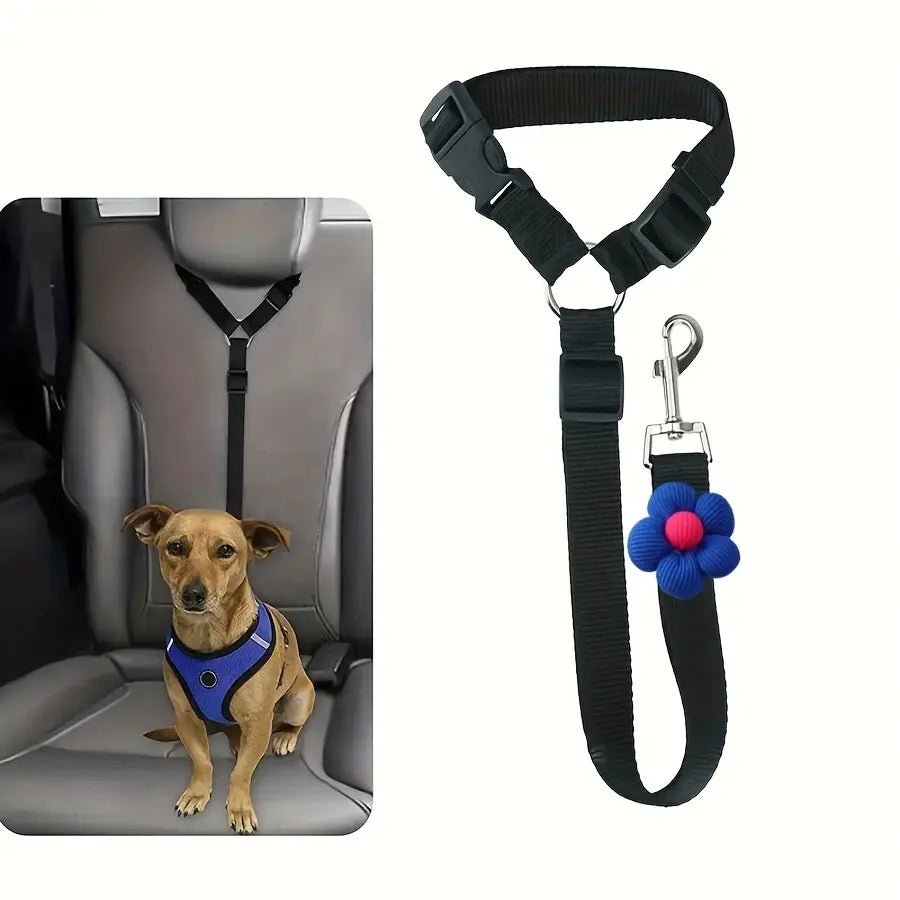Pawzseek Dog Seat Belt for Car - Safety Harness for SUVs, Perfect Christmas Gift for Pet Owners!