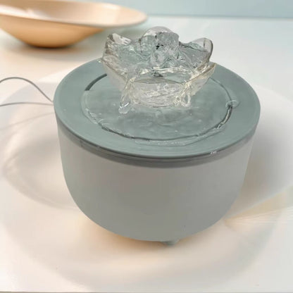 Ultra-Quiet USB Cat Water Fountain with Auto Filter - 1200ML Recirculating Drinker Bowl for Happy Hydration