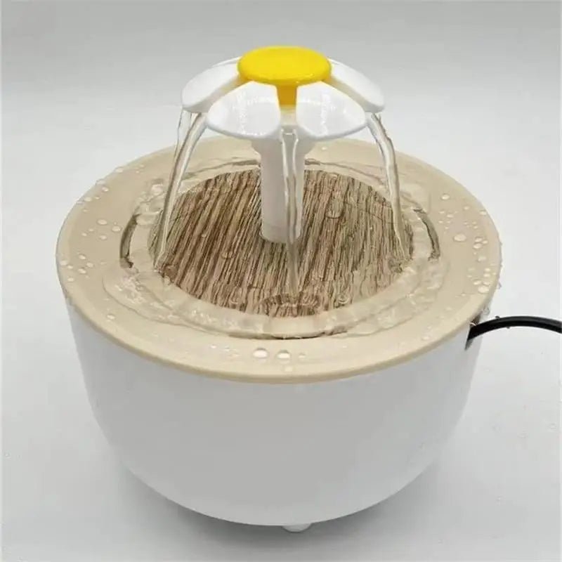 Ultra-Quiet USB Cat Water Fountain with Auto Filter - 1200ML Recirculating Drinker Bowl for Happy Hydration