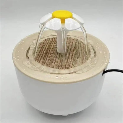 Ultra-Quiet USB Cat Water Fountain with Auto Filter - 1200ML Recirculating Drinker Bowl for Happy Hydration